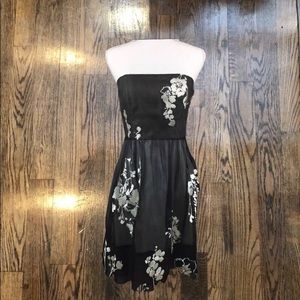strapless, weddings or formal wear dress
